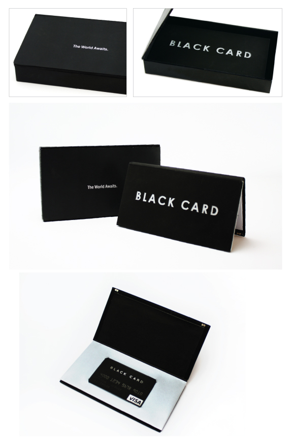 BLACK CARD - Design by Juliana Ereno